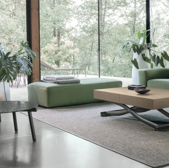 Tavolino trasformabile Dione Wood di Target Point