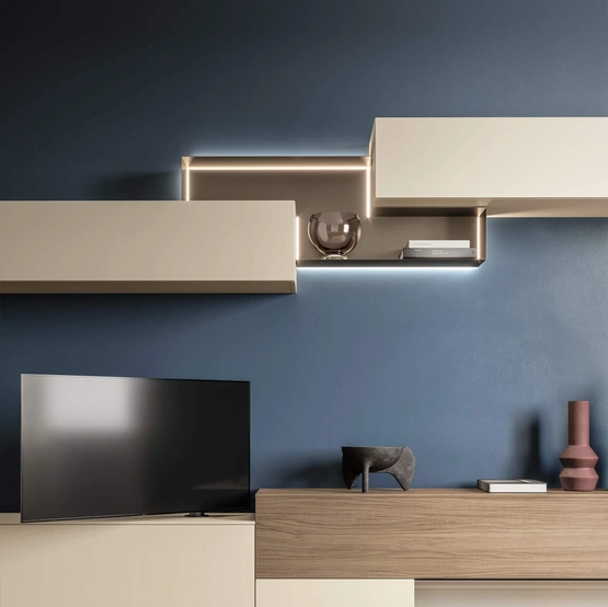 Mensola Aqua in metallo di SantaLucia