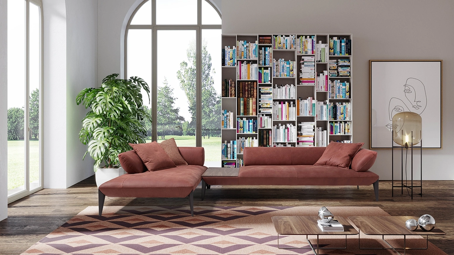 Tappeto Black & White di Egoitaliano