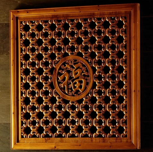 Pannello Decorativo in legno intarsiato a mano di Stones