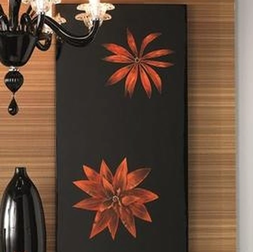 Pannello Decorativo in legno con motivo floreale di Stones