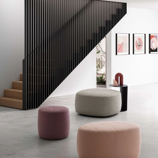 Pouf Bowl, Circus e Wilson di Le Comfort