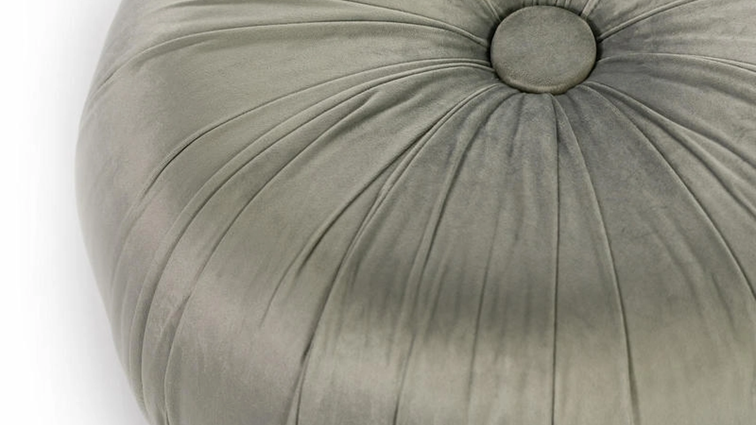 Pouf in velluto Kaia di Stones