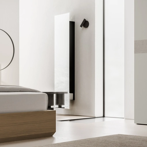 Specchiera con vano contenitore appendiabiti Atena di SantaLucia