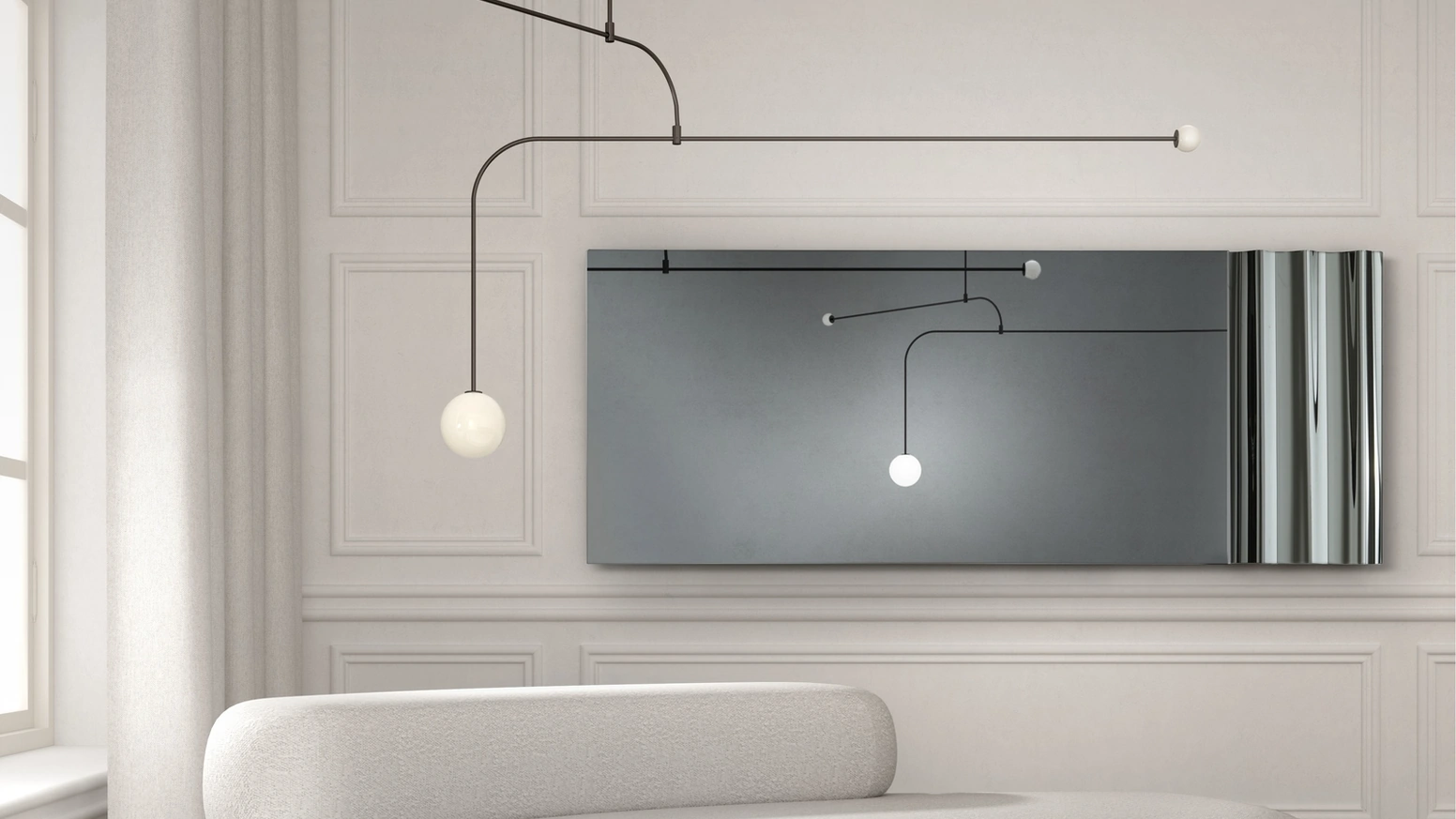 Specchio Panorama di Stones