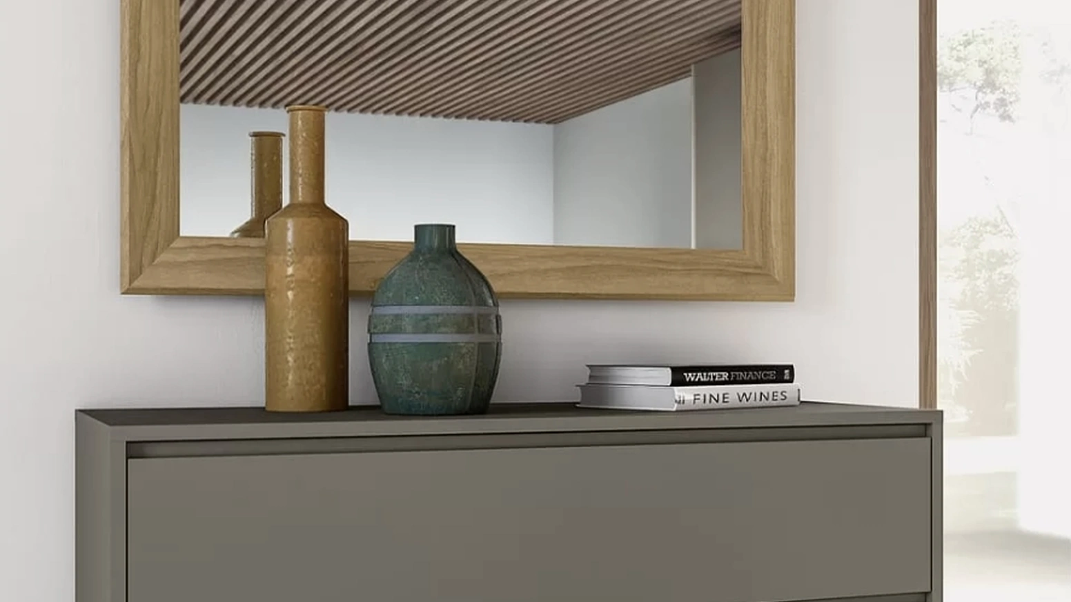 Specchio rettangolare Talia di SantaLucia