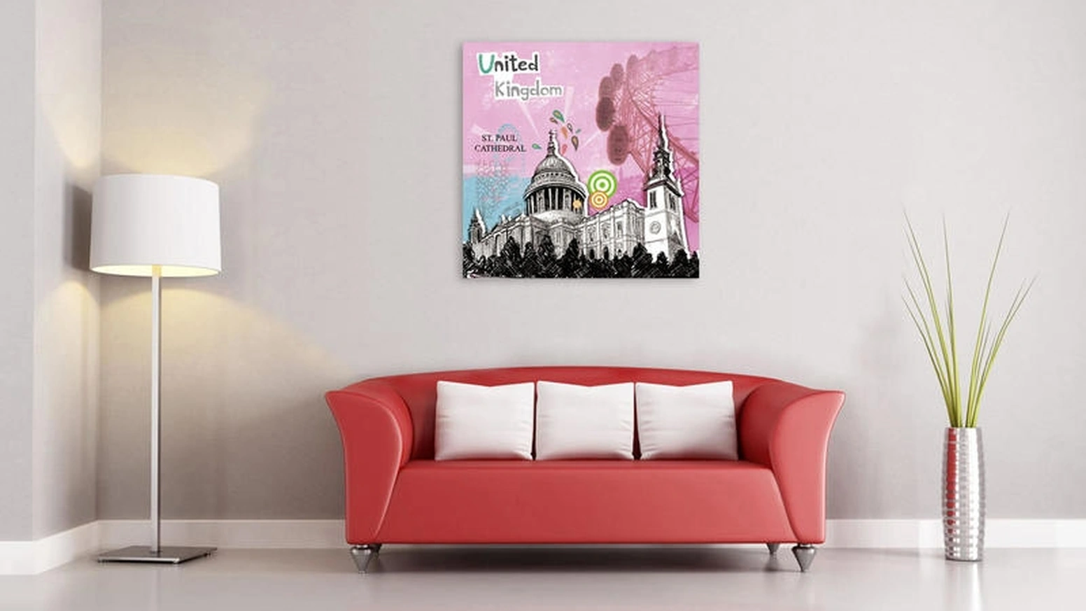 Stampa su vetro di Stones