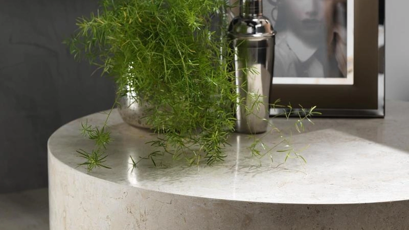 Tavolino rotondo Round 1 di Stones