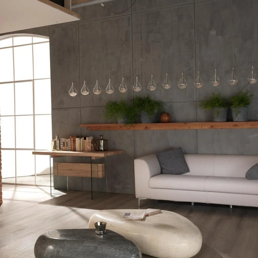 Tavolino Sasso Big in pietra fossile di Stones