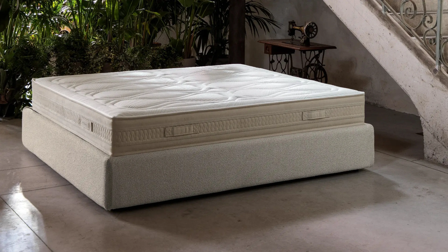 Materasso Bellagio a micromolle insacchettate e memory di DEM armonie del sonno