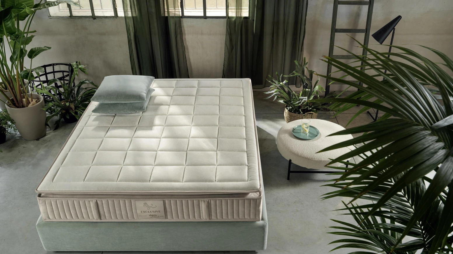 Materasso Exclusive in micromolle insacchettate e memory di DEM armonie del sonno