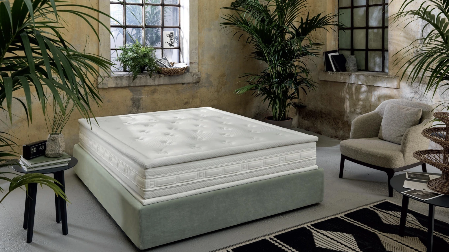 Materasso Plaza Top Cover a micromolle insacchettate di DEM armonie del sonno