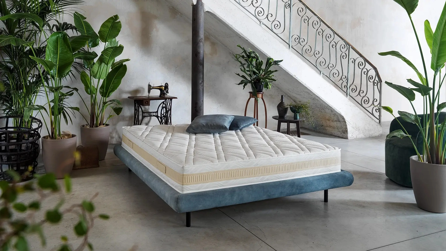 Materasso Venus Memory a molle e memory di DEM armonie del sonno