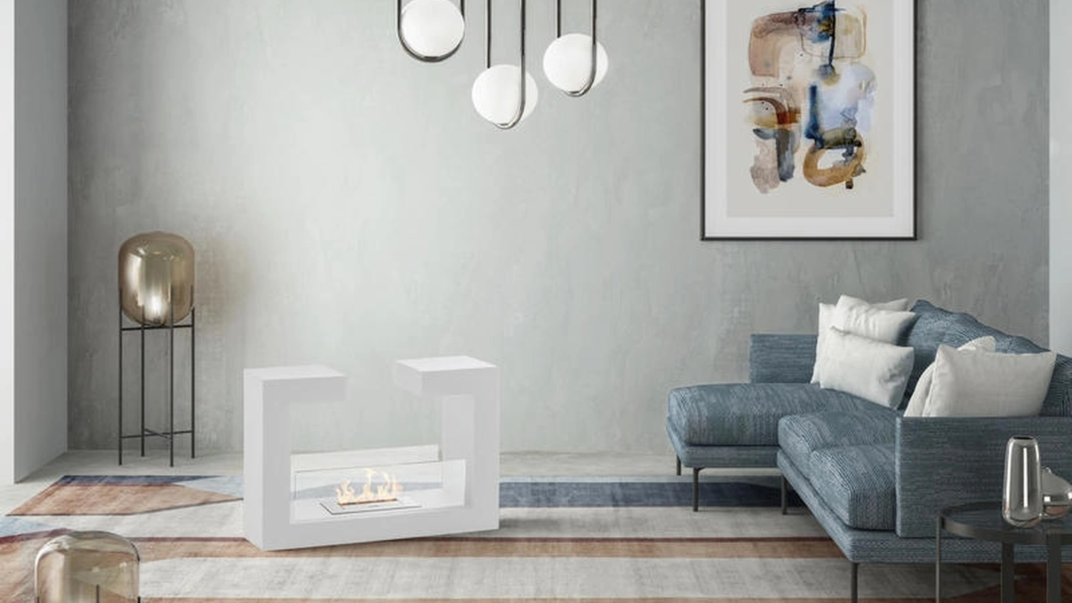 Biocamino da terra Tete a Tete di Stones