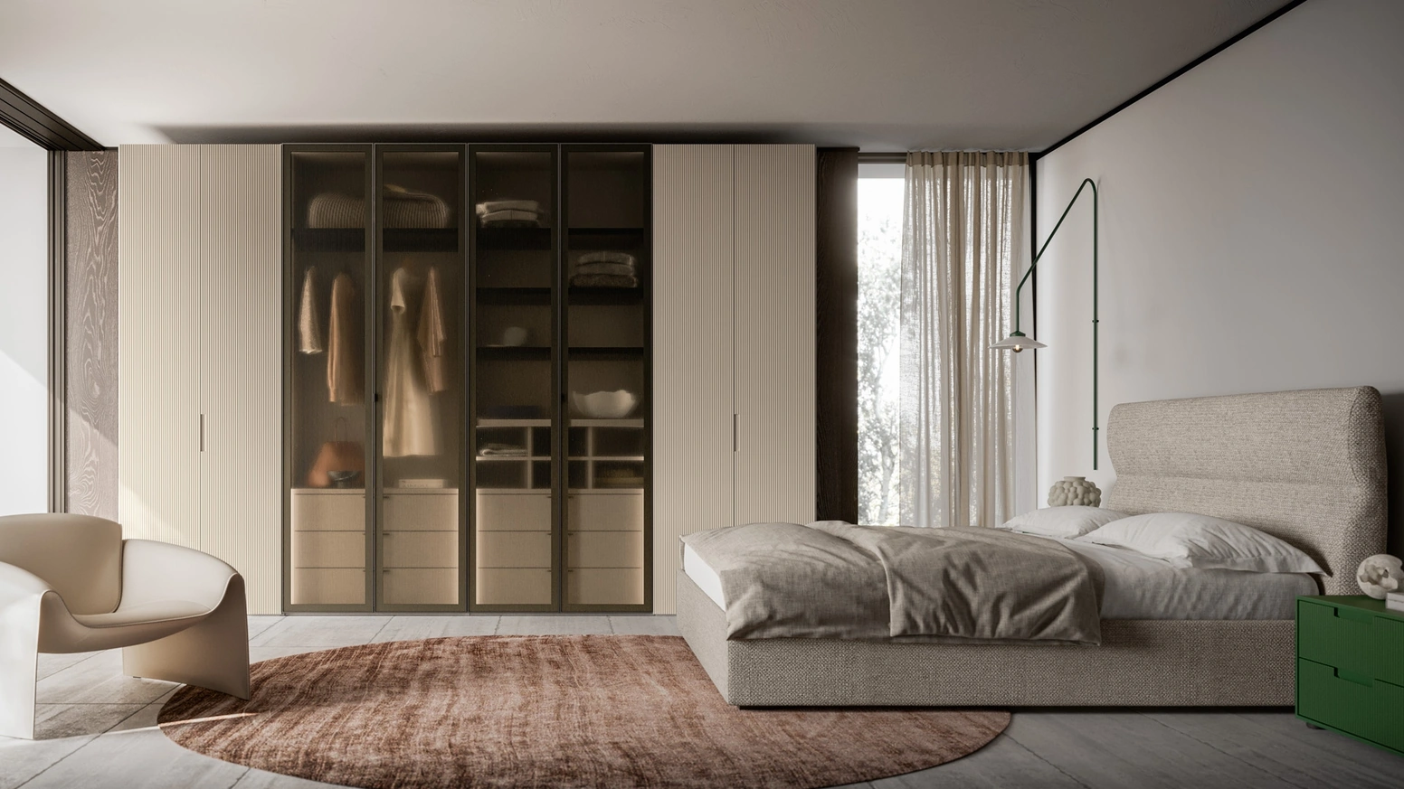 Armadio Grecata Battente 01 di SantaLucia