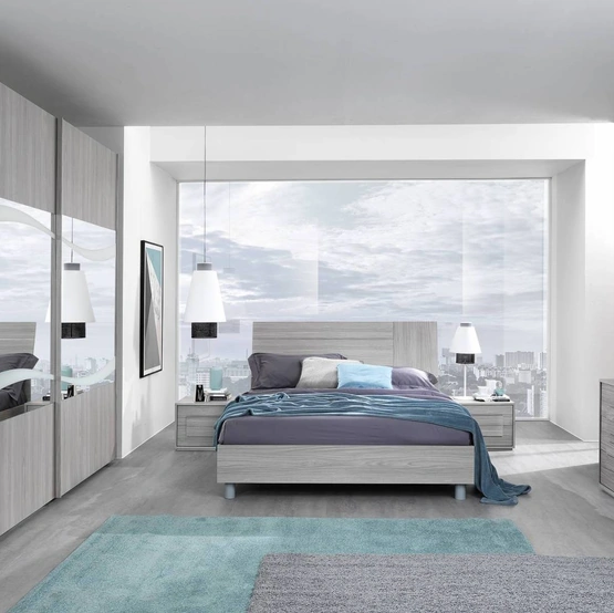 Armadio con specchi centrali Le isole - Linosa di MCSMobili