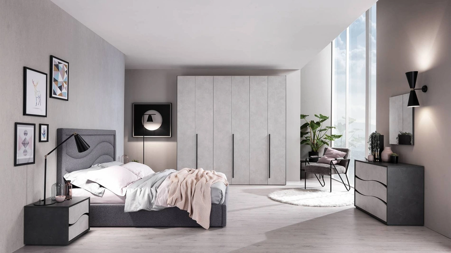 Armadio con ante battenti Lipari di MCSMobili