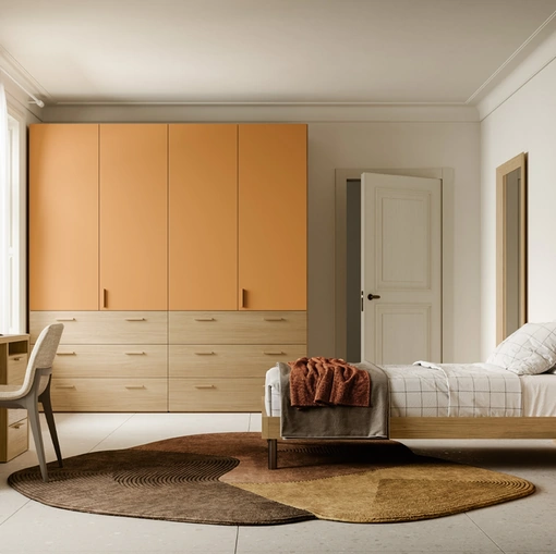 Armadio Liscia Pratico Battente 09 di SantaLucia