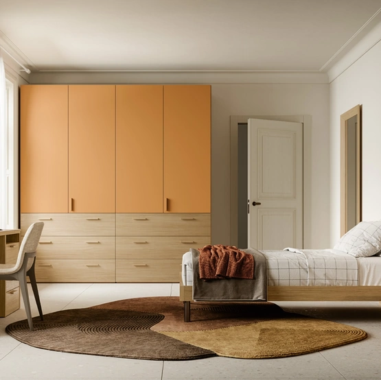 Armadio Liscia Pratico Battente 09 di SantaLucia