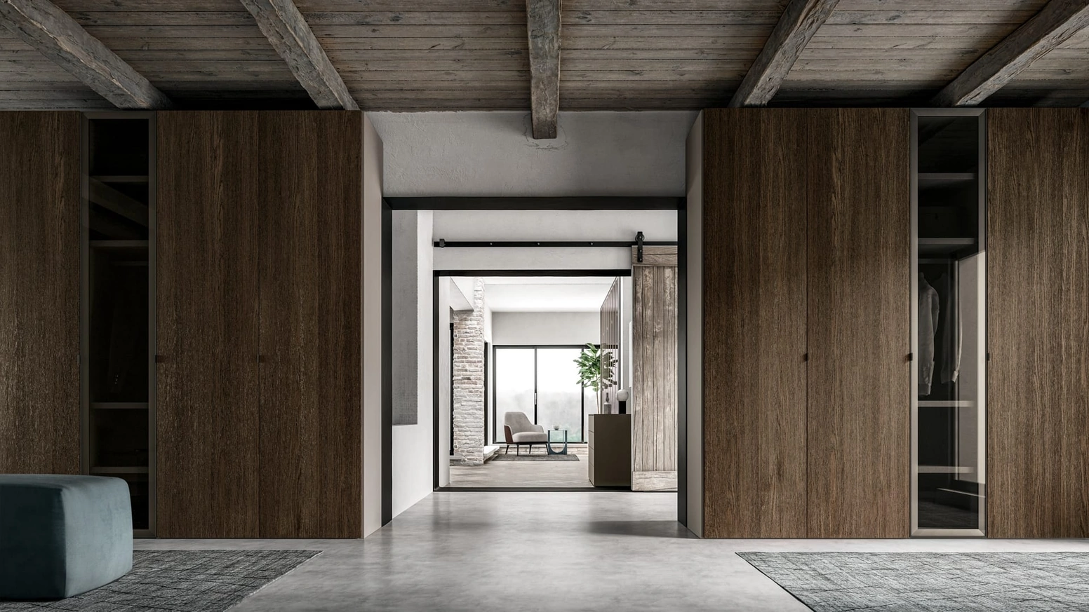 Armadio con ante battenti Nocta 02 di SantaLucia