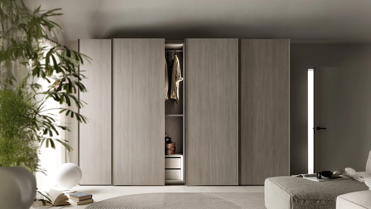 Armadio con ante scorrevoli Snow di SantaLucia