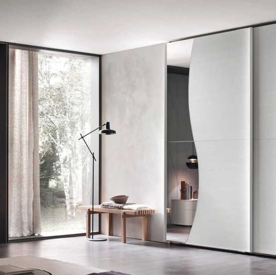 Armadio con anta scorrevole Twist di Maronese