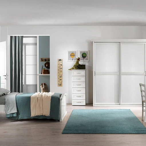 Cameretta con zona studio Afrodite AF01 di MCSMobili