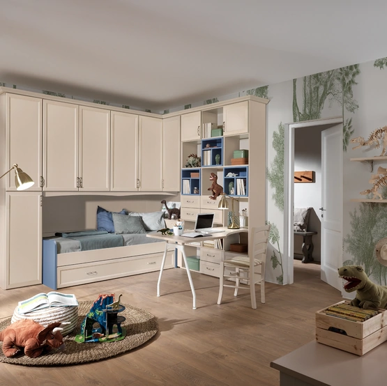 Cameretta a ponte salvaspazio Afrodite AF09 di MCSMobili