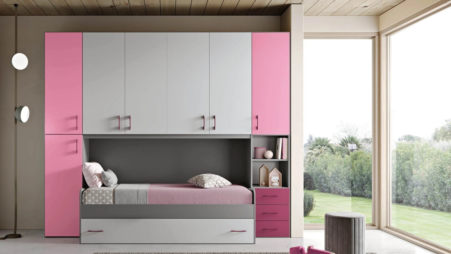 Cameretta a ponte Block BK05 di MCSMobili