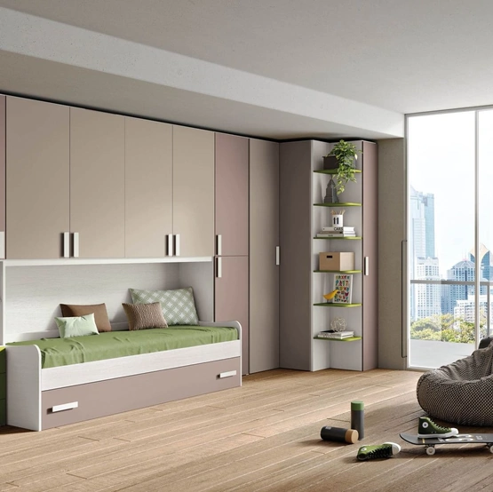 Cameretta a ponte Block BK07 di MCSMobili