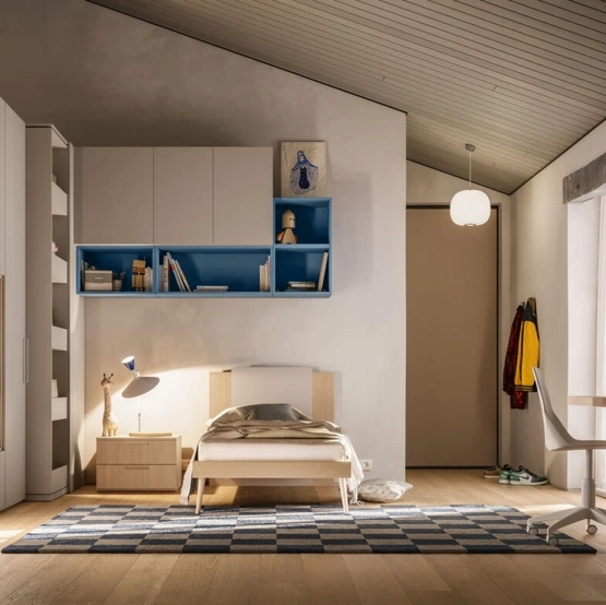 Cameretta Letto a Terra 07 di Mistral