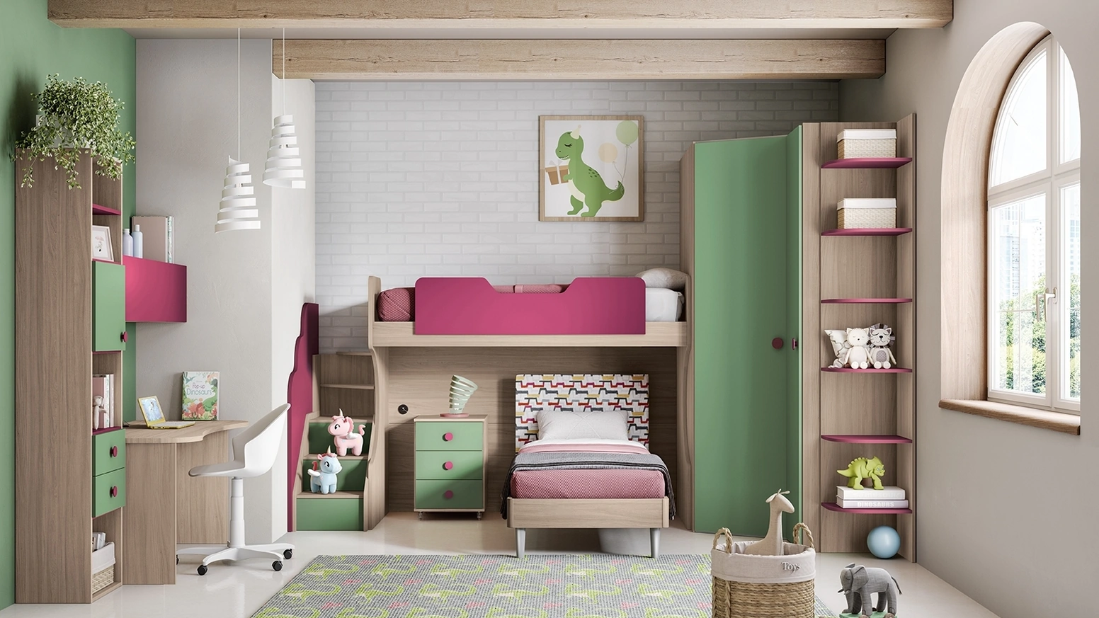 Cameretta Omnia 6-25 di MCSMobili