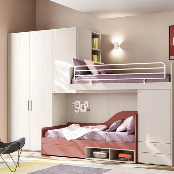 Cameretta Salvaspazio 53 a soppalco di Mistral