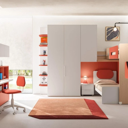 Cameretta a soppalco Salvaspazio 56 di Mistral