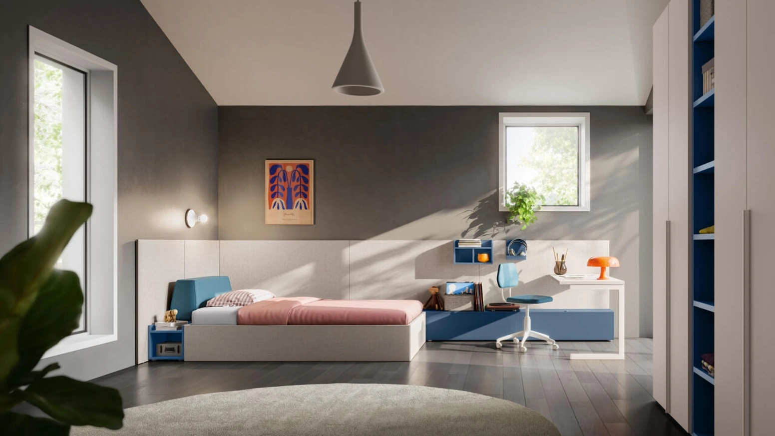 Cameretta Letto a Terra 03 di Mistral