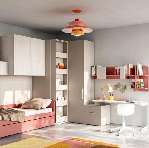 Cameretta Letto a Terra 11 di Mistral