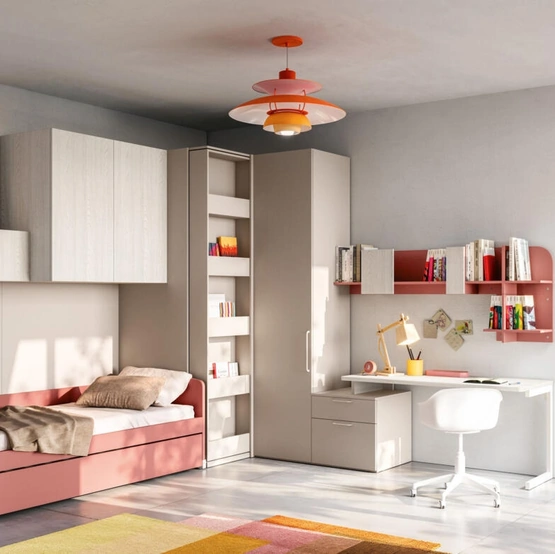 Cameretta Letto a Terra 11 di Mistral