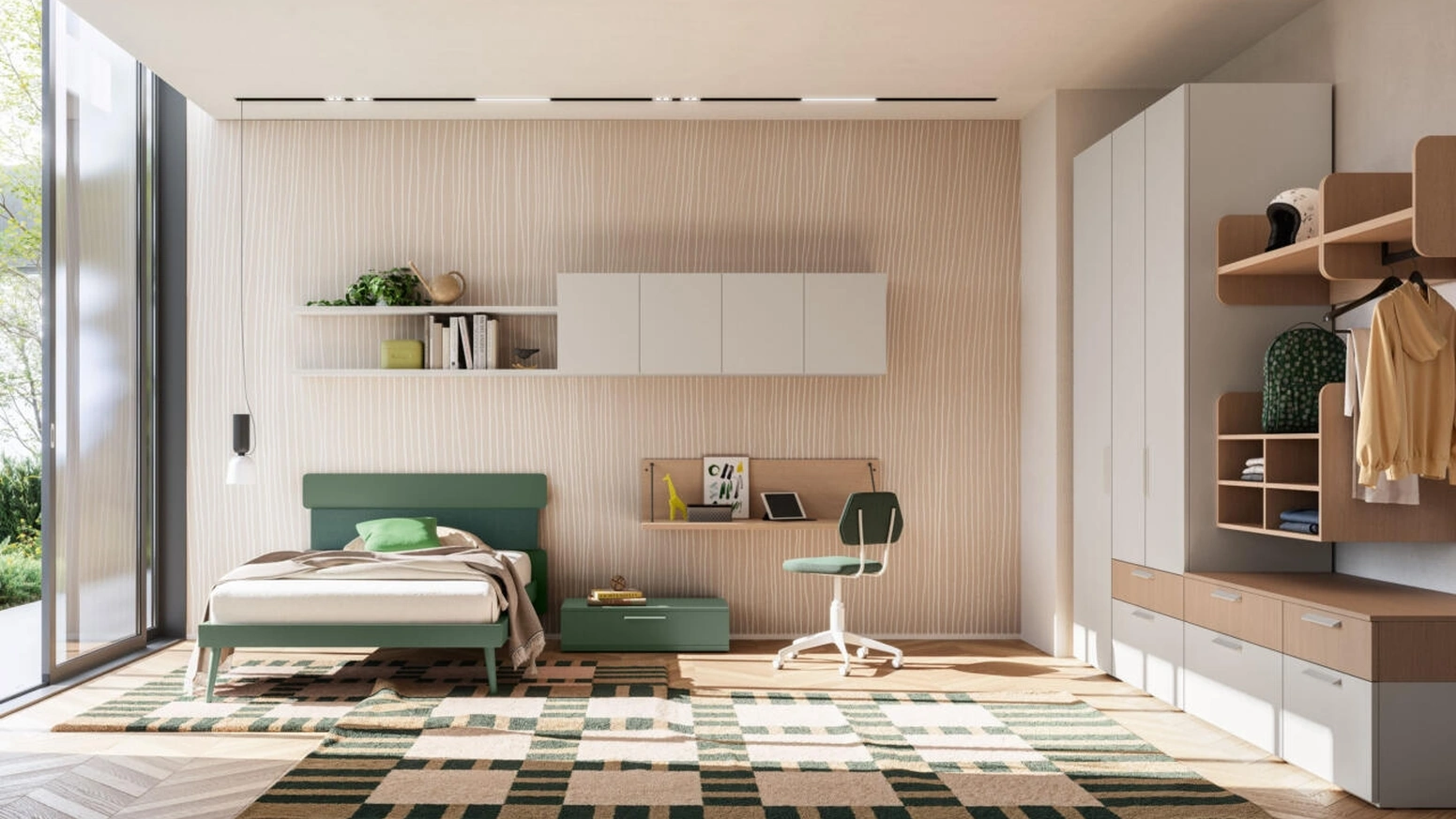 Cameretta Letto a Terra 16 di Mistral