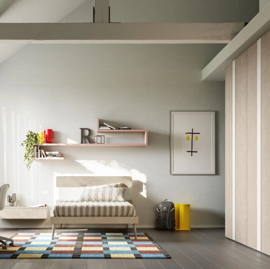 Cameretta Letto a Terra 18 di Mistral