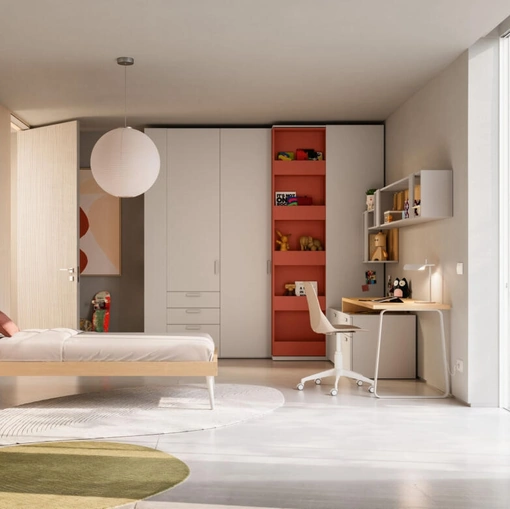 Cameretta Letto a Terra 22 di Mistral