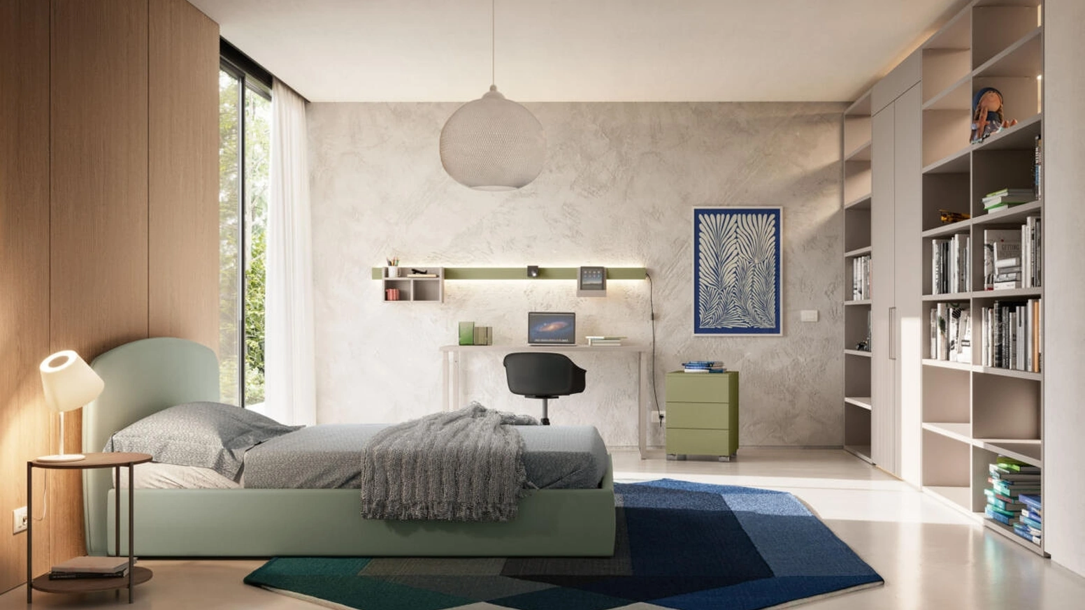 Cameretta Letto a Terra 23 di Mistral