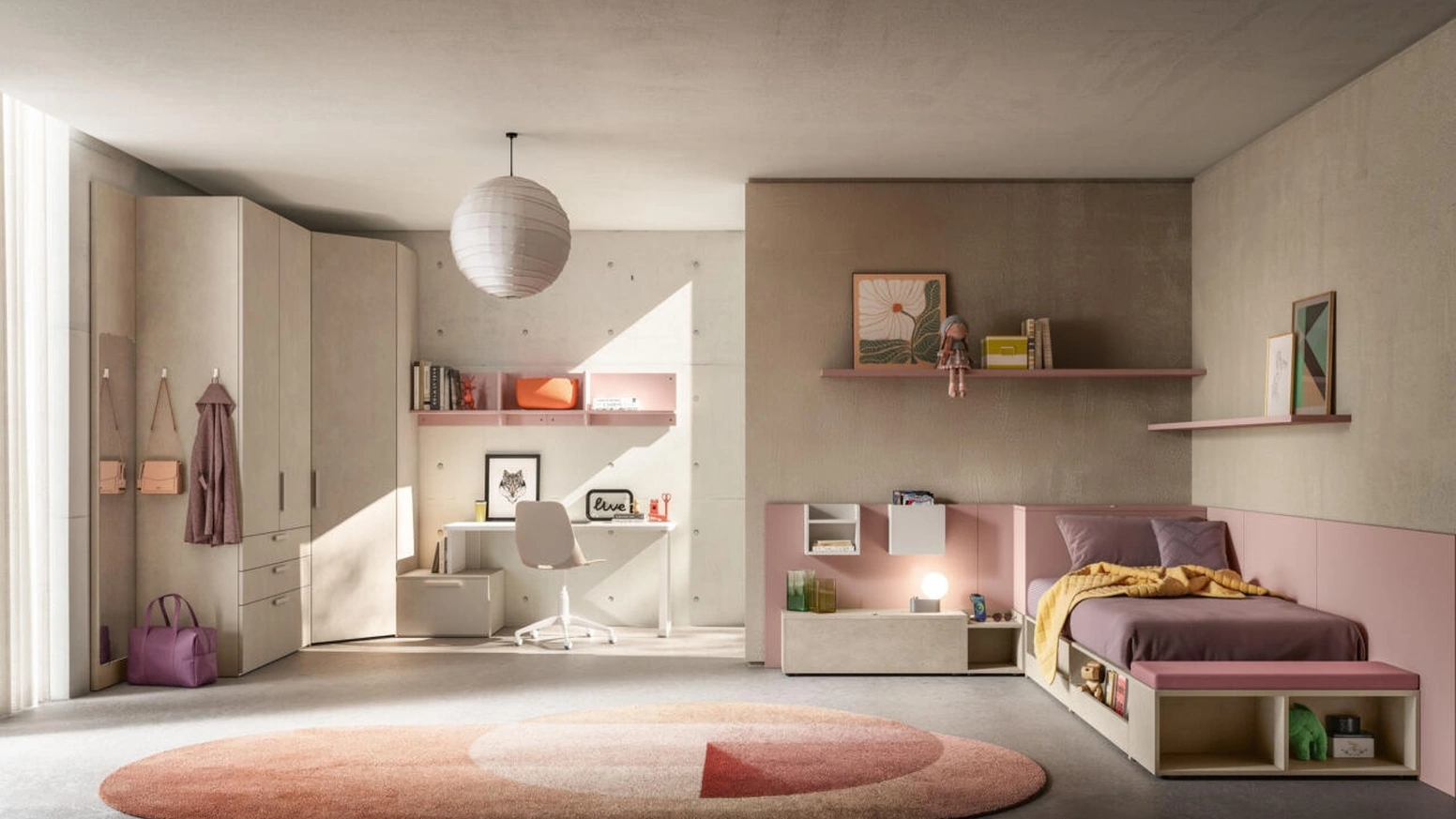 Cameretta Letto a Terra 26 di Mistral