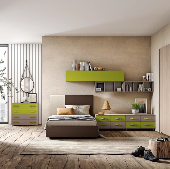 Cameretta componibile Omnia 6-09 di MCSMobili