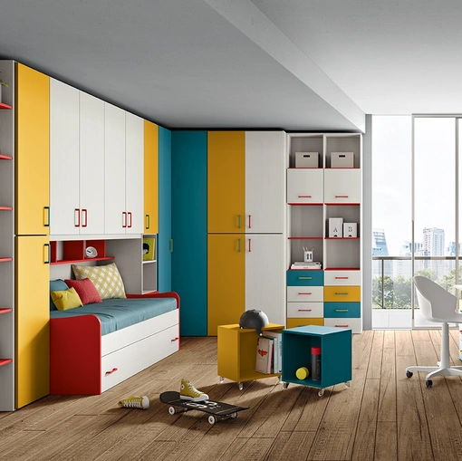 Cameretta a ponte Omnia 6-14 di MCSMobili