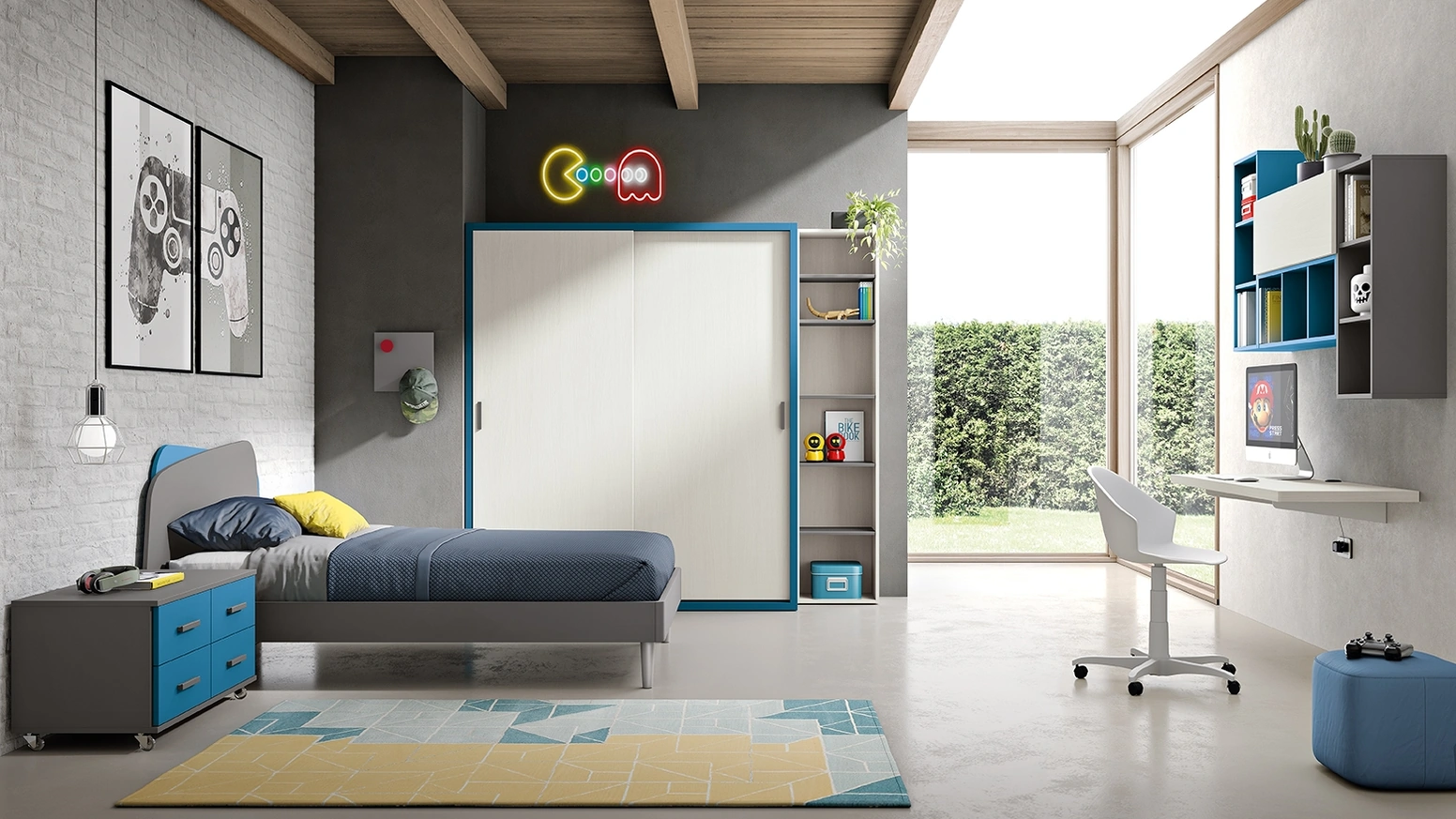 Cameretta Omnia-6-15 di MCSMobili