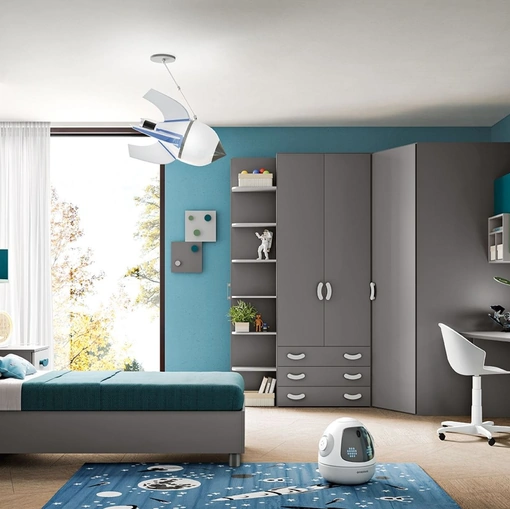 Cameretta componibile Omnia 6-18 di MCSMobili