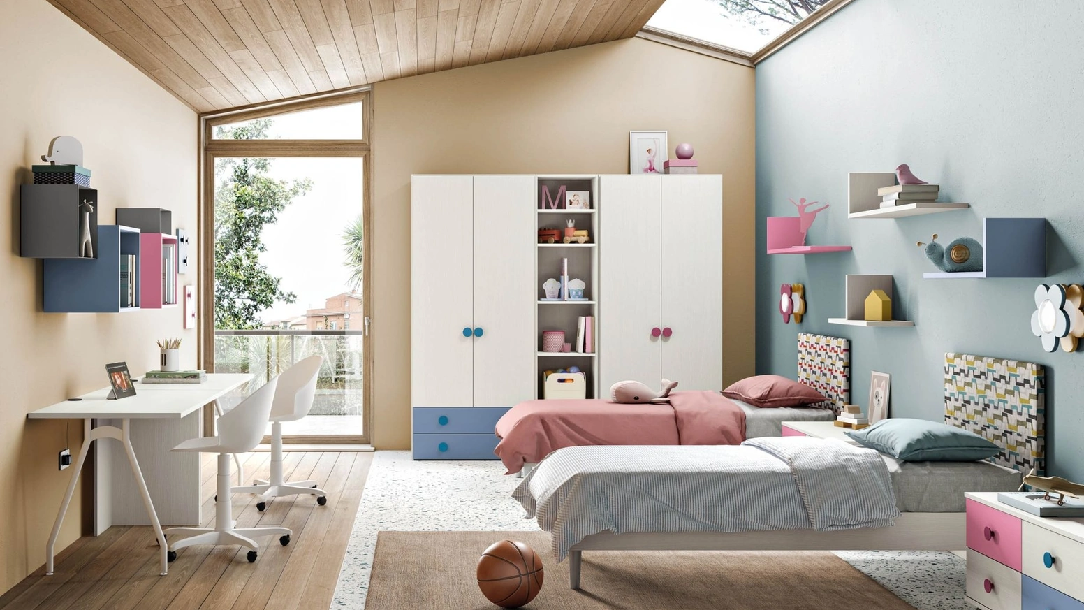 Cameretta componibile Omnia 6-19 di MCSMobili