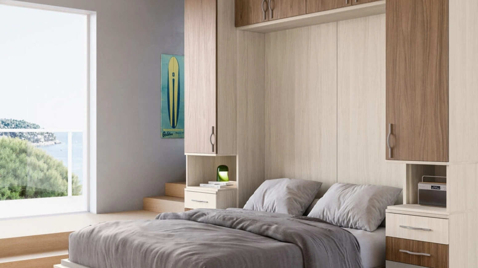 Cameretta salvaspazio SMART Junior 48 di San Martino Mobili