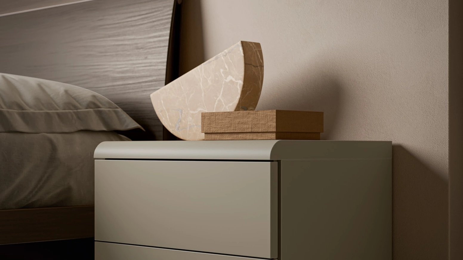 Comodino Agata di SantaLucia