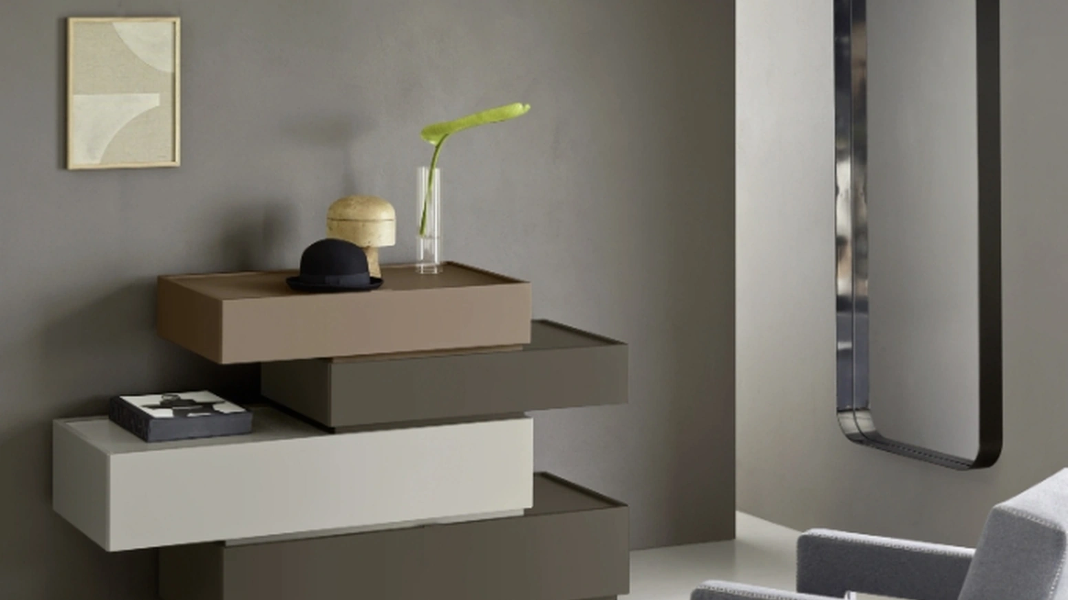 Comò laccato Cidori di Sangiacomo